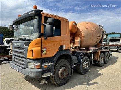 Betonomieszarka Stetter  na podwoziu Scania P380,