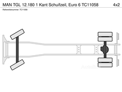 MAN TGL 12.180 1 Side Curtain, Euro 6