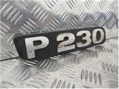 EMBLEMAT DOLNEJ ATRAPY SCANIA P 230