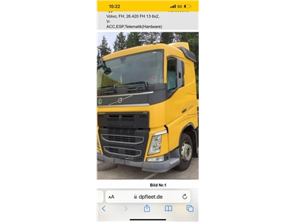 VOLVO FH4 KABINA / NISKA EURO6 2017