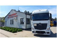 MERCEDES ACTROS MP4 ZDERZAK PRZÓD KOMPLETNY ATRAPA