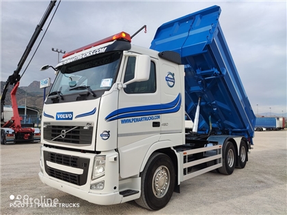 Volvo FH 460 6X2 BASCULANTE TRILATERAL EURO 5