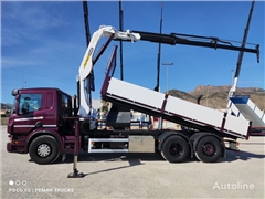 Scania P 380 6X2 GRUA PKK 15500 BASCULANTE EURO 5