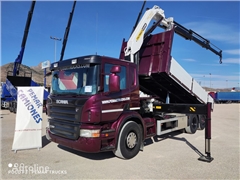 Scania P 380 6X2 GRUA PKK 15500 BASCULANTE EURO 5