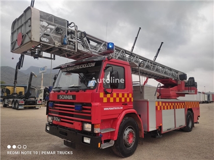 Samochód pożarniczy Scania G93 250 ESCALERA BOMBRE