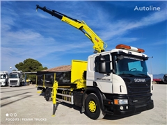 Scania P 250 Grua Hiab Hipro Caja Fija 18t 4x2 Euro 5