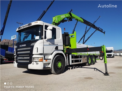 Scania P 310 6x2 Grua Caja Fija Fassi F 210