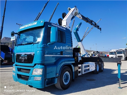 MAN TGS 26.480 6x2 Grua Hmf Multilift Euro 5