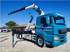 MAN TGS 26.480 6x2 Grua Hmf Multilift Euro 5