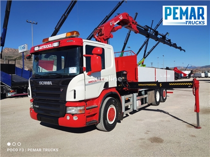 Scania P 400 6X2 GRUA HIAB 211 HIPRO EURO 5