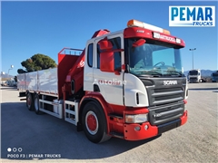 Scania P 400 6X2 GRUA HIAB 211 HIPRO EURO 5