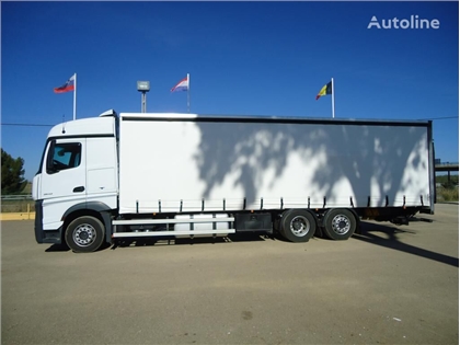 Mercedes Actros Ciężarówka firanka Mercedes-Benz ACTROS 25 45