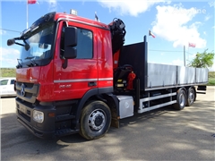 Mercedes Actros Ciężarówka burtowa Mercedes-Benz ACTROS 2546