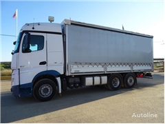 Mercedes Actros Ciężarówka firanka Mercedes-Benz ACTROS 25 51