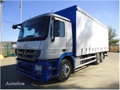 Mercedes Actros Ciężarówka firanka Mercedes-Benz ACTROS 25 44