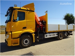 Mercedes Actros Ciężarówka burtowa Mercedes-Benz ACTROS 25 40