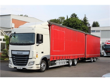 DAF XF 460 E6/ Jumbo/ 2 Tank / 2 Liegen/ Zug 120m³