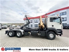 MAN TGS 33.440 6X4 BL mit Kran Effer 165-3S, Funk