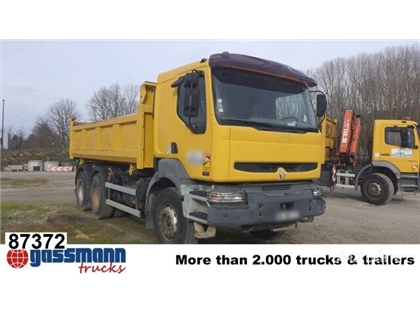 Renault Kerax 380.26 6x4, Bordmatik links