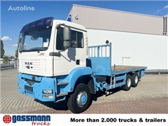 MAN TGA 26.310 6X6 BB mit Kran HMF 1253-K4, Funk