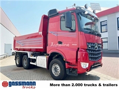 Mercedes Arocs 2658 K 6x4, Retarder, Stahlmulde ca