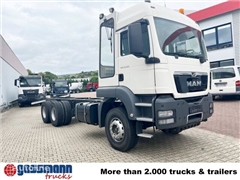 MAN TGS 33.360 6x4 BB, Häckslerkabine, NMV