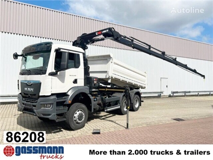 MAN TGS 33.430 6x6 BB CH mit Kran Hiab X-HiDuo 228