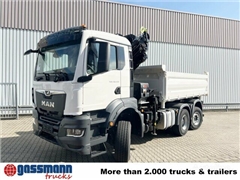 MAN TGS 28.430 6x4-4 BL CH, Lenk-/Liftachse, Kran