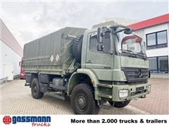 Mercedes Axor Ciężarówka plandeka Mercedes-Benz Axor 1829 A 4x4, ex Bundeswehr