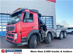 Volvo FM 460 8x2-6, Lenk-/Liftachse, Kran HMF 2020-K4