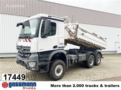 Mercedes Arocs 3342 AK 6x6, Grounder, Einzelbereifung