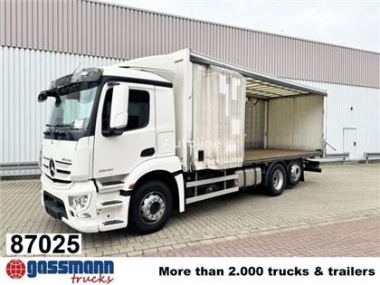 Mercedes Antos 2540 L 6x2, Liftachse, SPEED CURTAIN