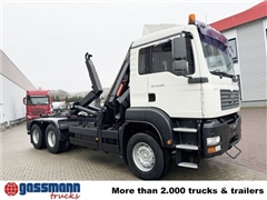 MAN TGA 33.350 6X4 BB mit Kran Hiab 166 E-3 HiDuo