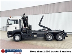 MAN TGA 33.350 6X4 BB mit Kran Hiab 166 E-3 HiDuo