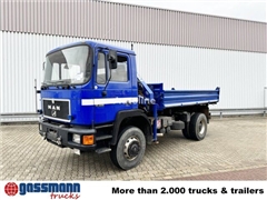 MAN 17.232 FAK 4x4 BB, EX-THW, Kran Atlas AK 60.1