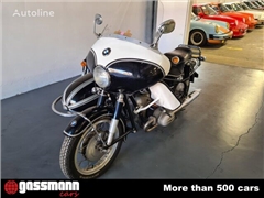 Motor BMW R 69S mit Beiwagen