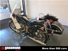 Motor BMW R 69S mit Beiwagen