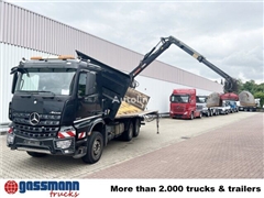 Mercedes Arocs 3345 K 6x4, Heckkran Hiab Jonsered