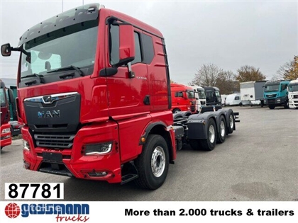 MAN TGS 35.520 8x4-4 BL CH, Lenk-/Liftachse