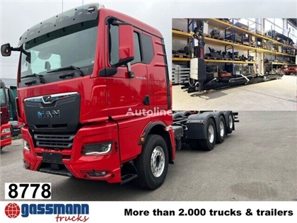 MAN TGS 35.520 8x4-4 BL CH, Lenk-/Liftachse