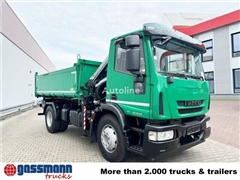 Iveco EuroCargo ML160E28 4x2 mit Kran Hiab XS 088 ES-2