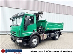 Iveco EuroCargo ML160E28 4x2 mit Kran Hiab XS 088 ES-2