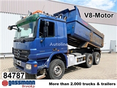 Mercedes Actros Wywrotka Mercedes-Benz Actros 3351 K 6x4, V8-Motor, Stahlmulde ca