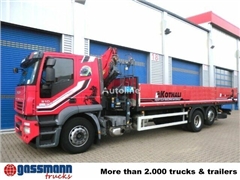 Iveco AT260S31Y/P 6x2 mit Kran Copma 150.3