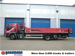 Iveco AT260S31Y/P 6x2 mit Kran Copma 150.3