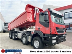 Iveco Trakker AD410T50 8x4, Stahlmulde ca. 16m³