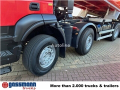 Iveco Trakker AD410T50 8x4, Stahlmulde ca. 16m³