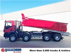 Iveco Trakker AD410T50 8x4, Stahlmulde ca. 16m³