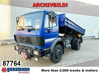 Mercedes SK 1417 AK 4x4, Seilwinde, EX-THW