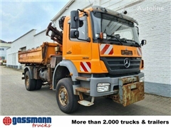 Mercedes Axor Wywrotka Mercedes-Benz Axor 1828 AK 4x4, Winterdienstausstattung, Kran